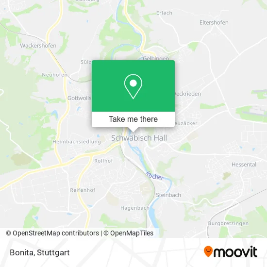 Карта Bonita
