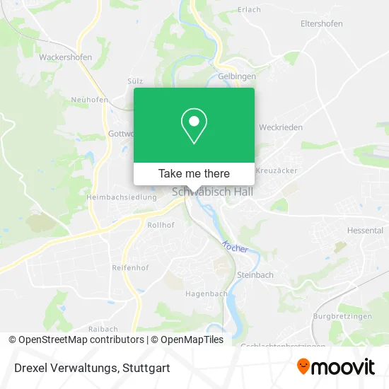 Карта Drexel Verwaltungs