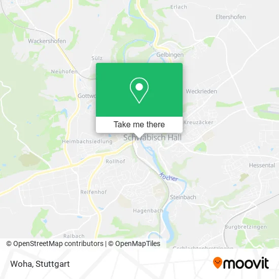 Карта Woha