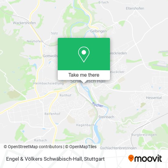 Engel & Völkers Schwäbisch-Hall map