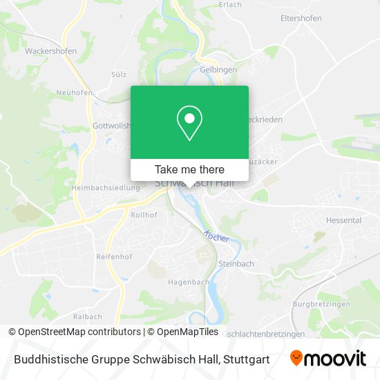 Buddhistische Gruppe Schwäbisch Hall map
