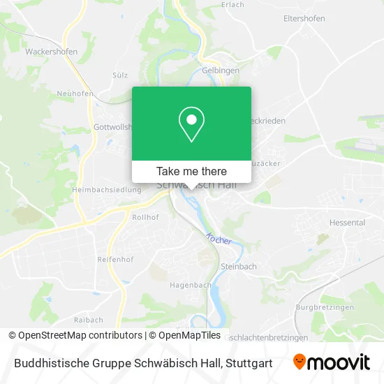 Карта Buddhistische Gruppe Schwäbisch Hall