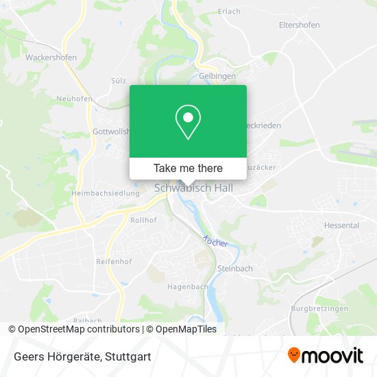 Geers Hörgeräte map