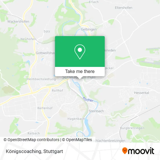 Карта Königscoaching