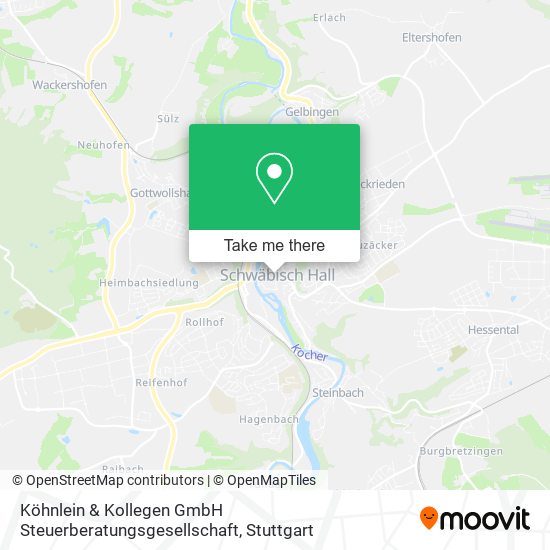 Карта Köhnlein & Kollegen GmbH Steuerberatungsgesellschaft