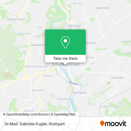 Dr.Med. Gabriele Kugler map