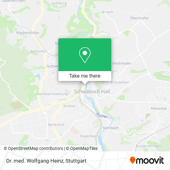 Dr. med. Wolfgang Heinz map