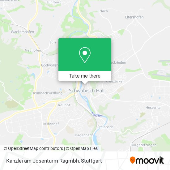 Kanzlei am Josenturm Ragmbh map