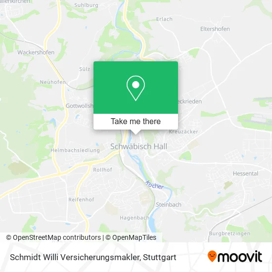 Карта Schmidt Willi Versicherungsmakler
