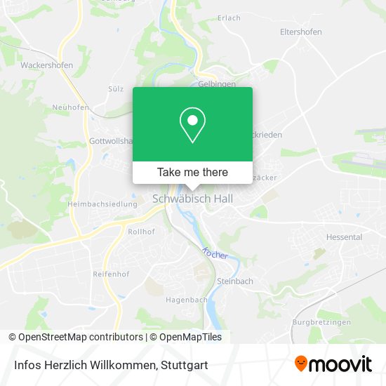 Infos Herzlich Willkommen map