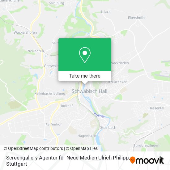 Screengallery Agentur für Neue Medien Ulrich Philipp map