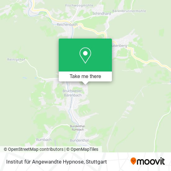 Institut für Angewandte Hypnose map