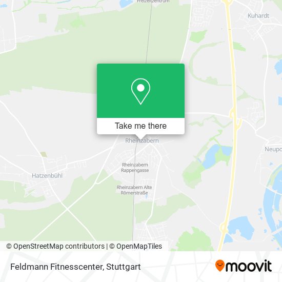 Feldmann Fitnesscenter map