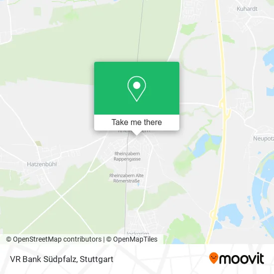 Карта VR Bank Südpfalz
