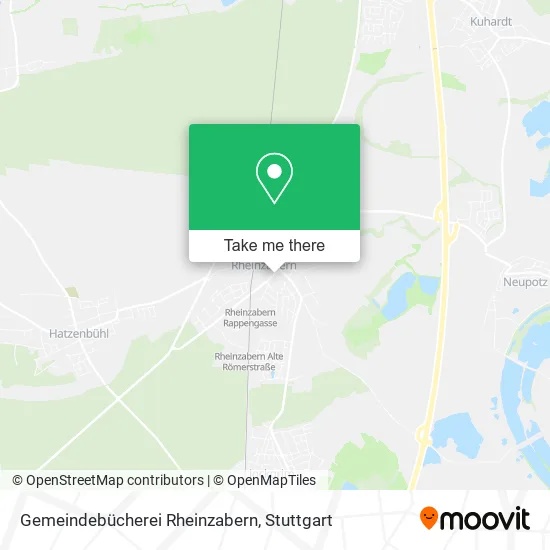 Карта Gemeindebücherei Rheinzabern