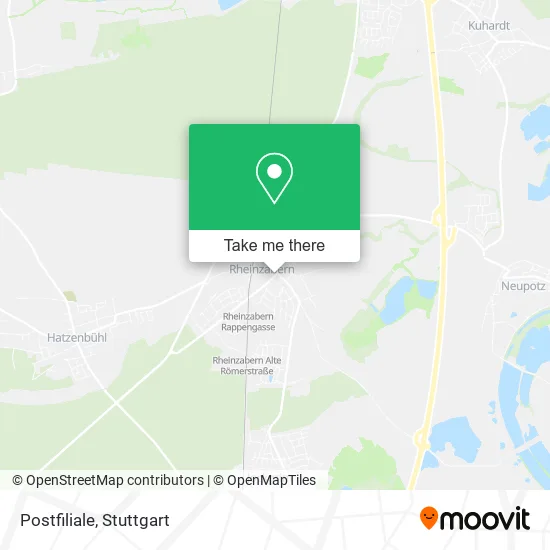 Карта Postfiliale