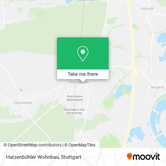 Карта Hatzenbühler Wohnbau