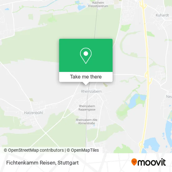 Карта Fichtenkamm Reisen