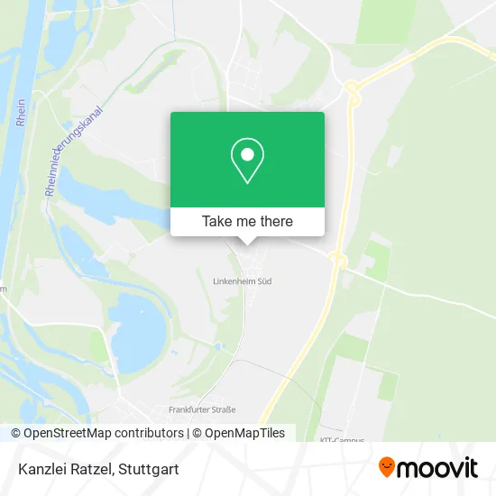 Карта Kanzlei Ratzel