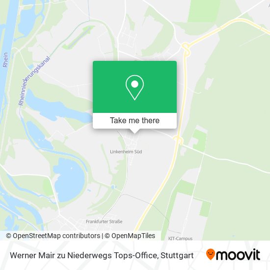 Werner Mair zu Niederwegs Tops-Office map