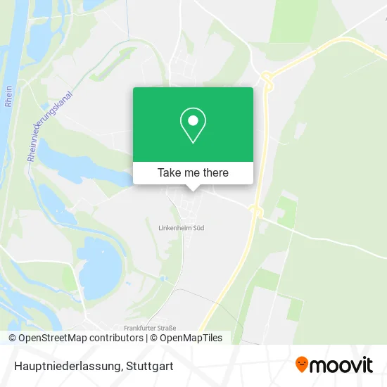 Карта Hauptniederlassung