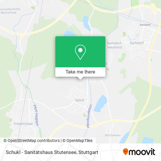 Schukl - Sanitätshaus Stutensee map