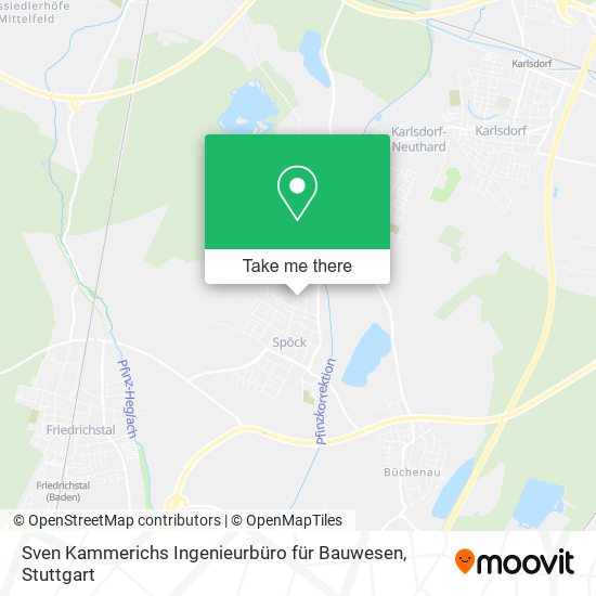 Sven Kammerichs Ingenieurbüro für Bauwesen map