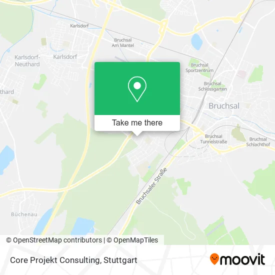 Карта Core Projekt Consulting