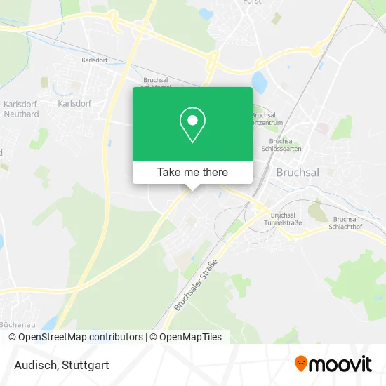 Карта Audisch