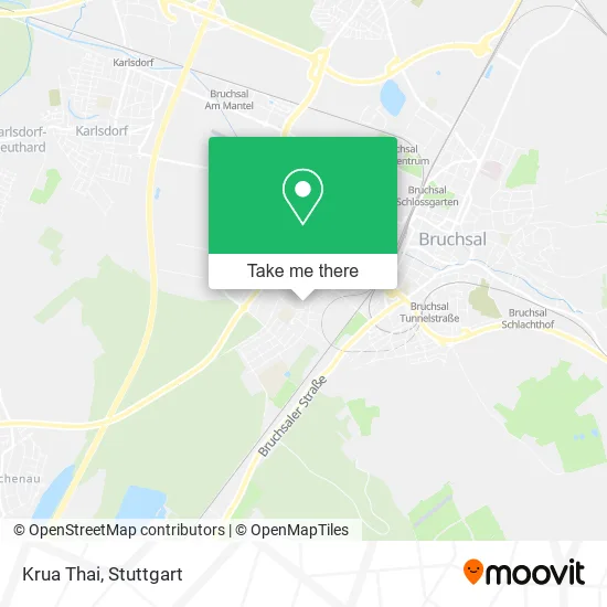 Карта Krua Thai