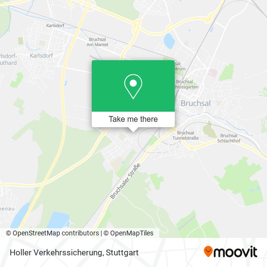 Карта Holler Verkehrssicherung