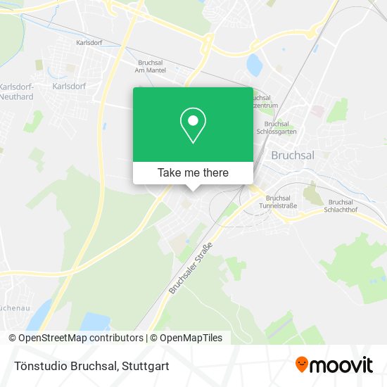 Карта Tönstudio Bruchsal