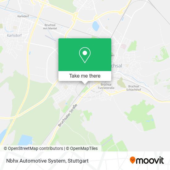 Nbhx Automotive System map