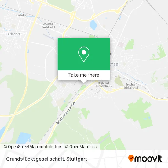 Карта Grundstücksgesellschaft