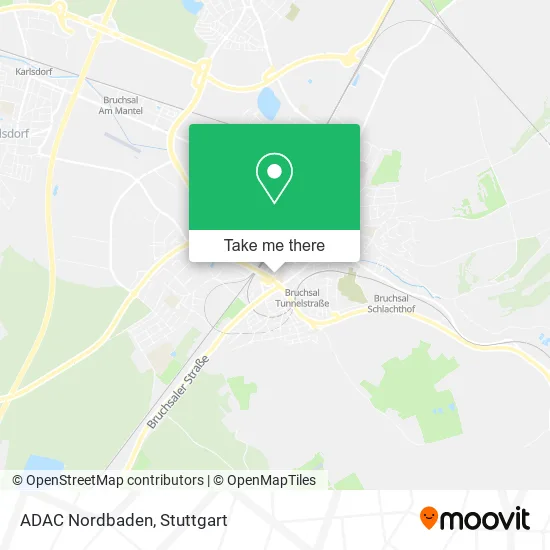 Карта ADAC Nordbaden