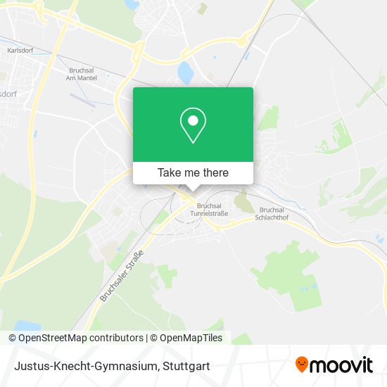 Justus-Knecht-Gymnasium map