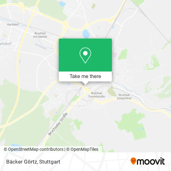 Карта Bäcker Görtz