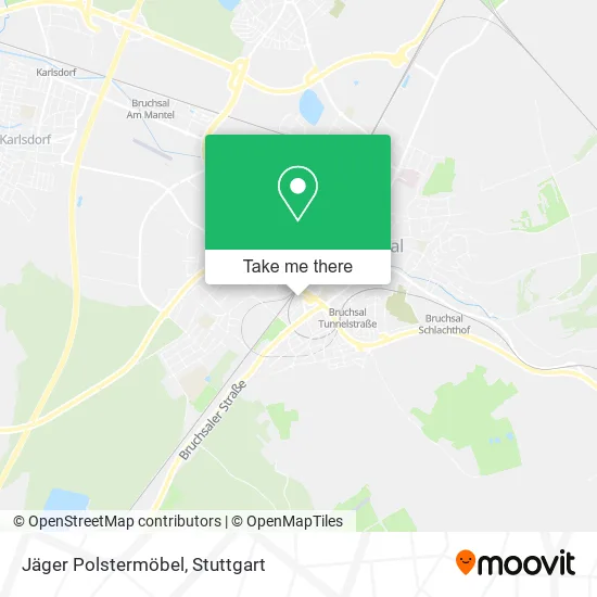 Карта Jäger Polstermöbel