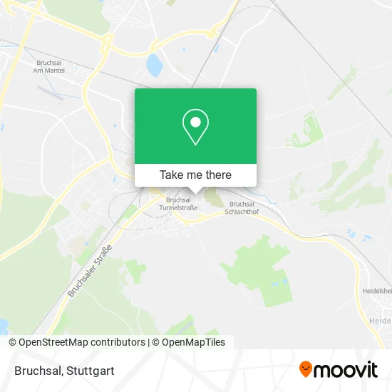 Карта Bruchsal
