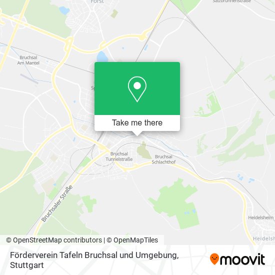 Förderverein Tafeln Bruchsal und Umgebung map