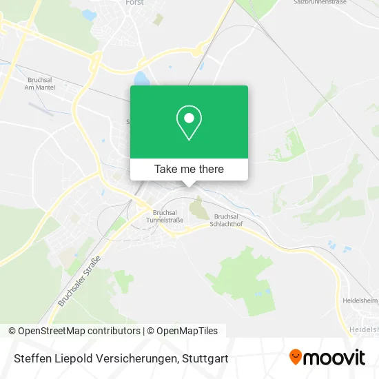 Карта Steffen Liepold Versicherungen