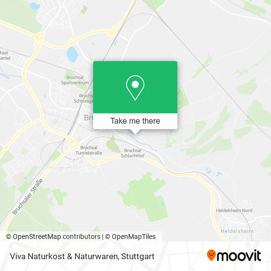 Карта Viva Naturkost & Naturwaren