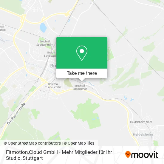 Карта Fitmotion.Cloud GmbH - Mehr Mitglieder für Ihr Studio
