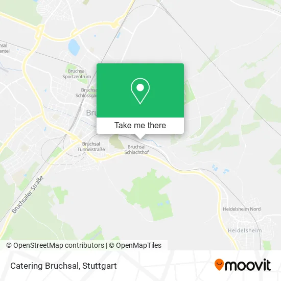 Карта Catering Bruchsal