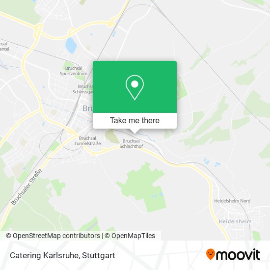 Catering Karlsruhe map