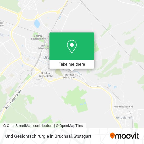 Und Gesichtschirurgie in Bruchsal map