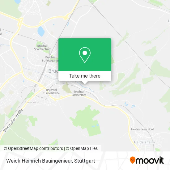 Карта Weick Heinrich Bauingenieur