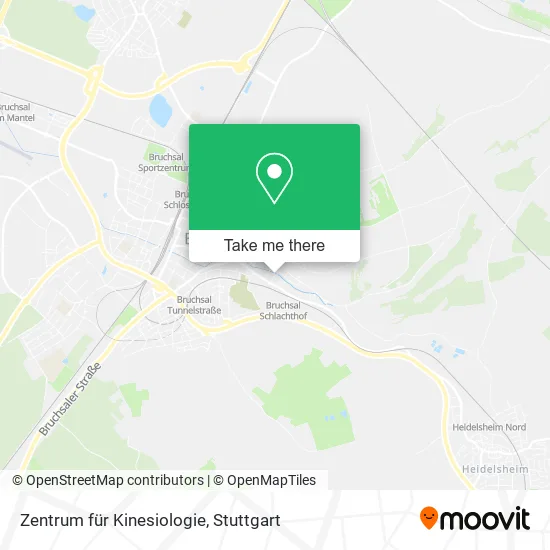 Карта Zentrum für Kinesiologie