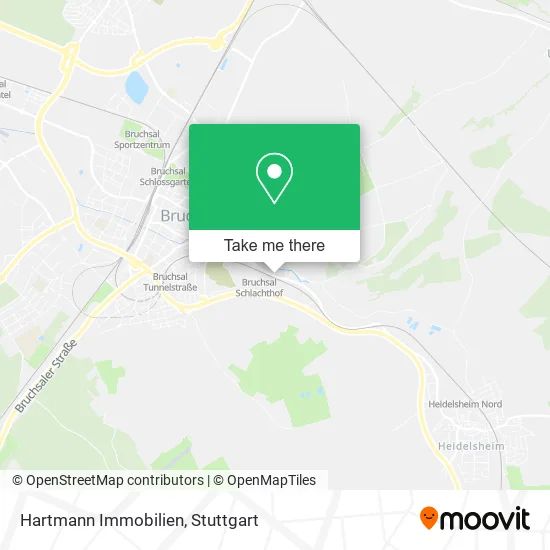 Карта Hartmann Immobilien