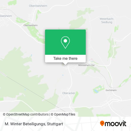 M. Winter Beteiligungs map